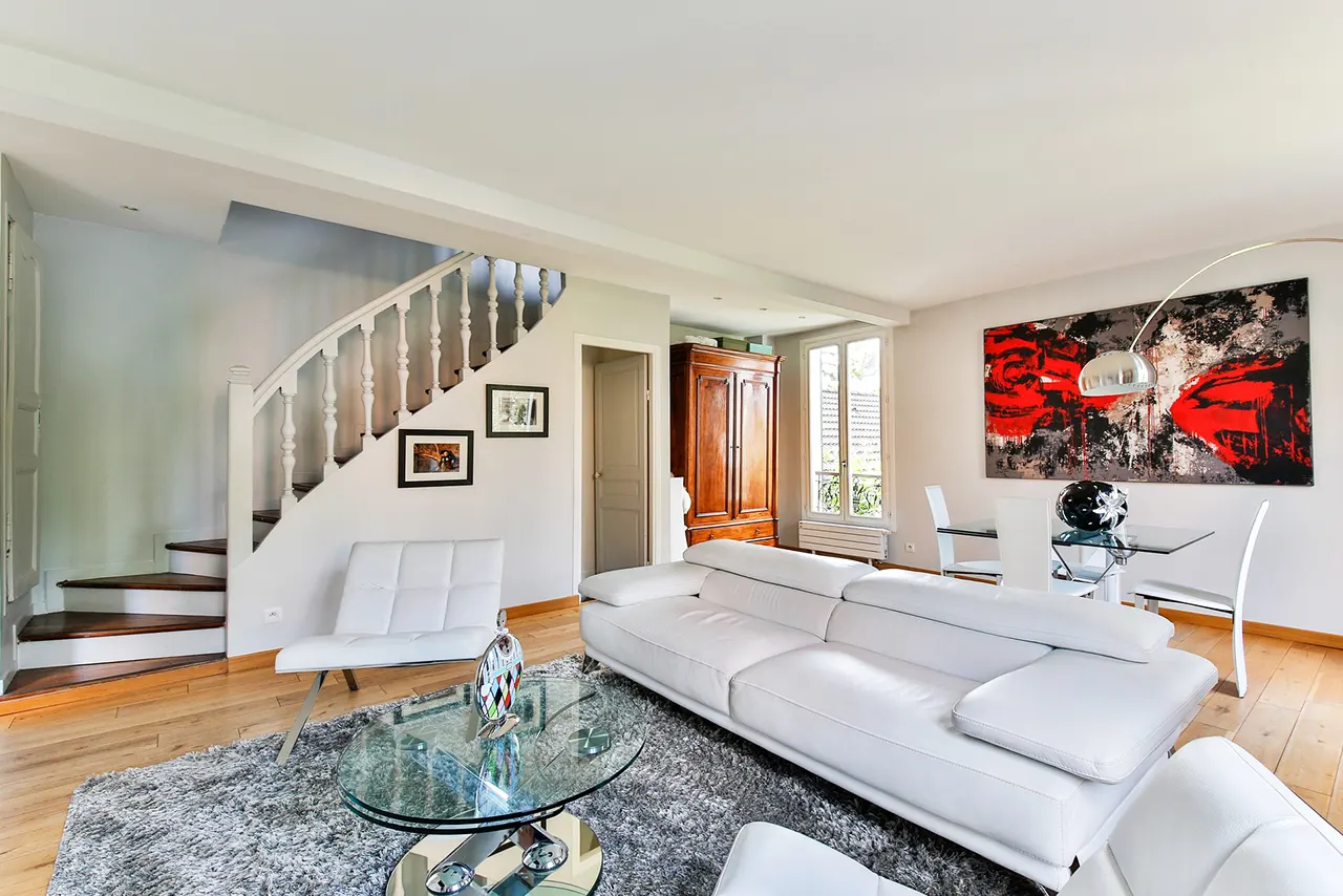 Blurred abstract background interior view looking out toward to empty office lobby and entrance doors and glass curtain wall with frame - blue white balance processing style